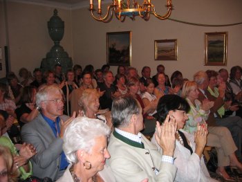 Das begeisterte Publikum beim Swete-Konzert